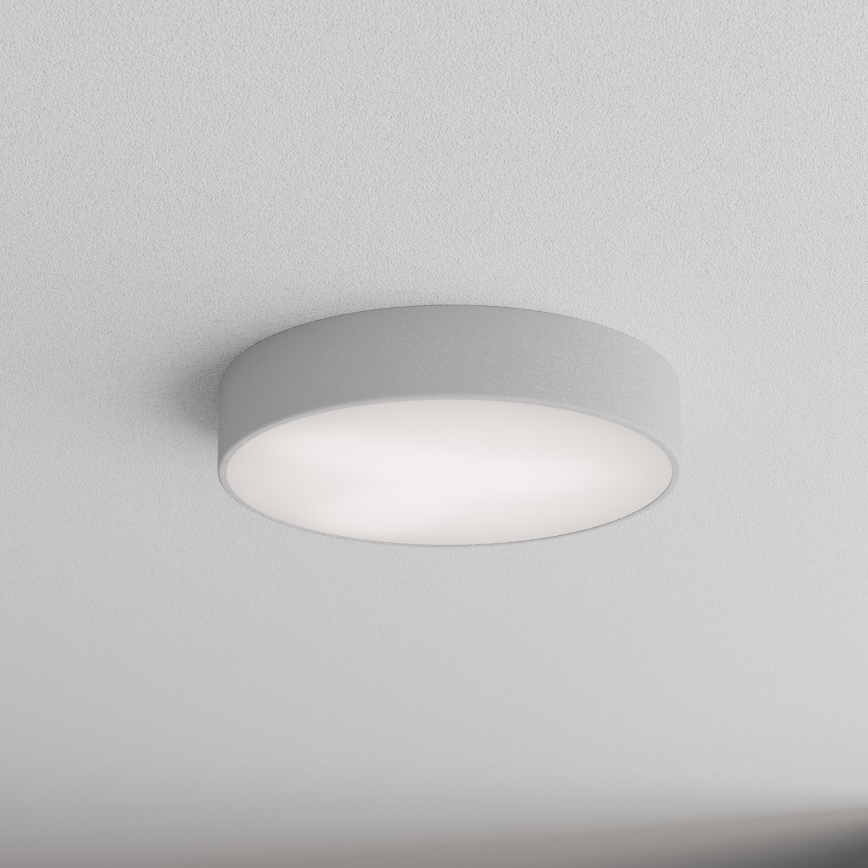 Brilagi - Plafón con sensor CLARE 3xE27/24W/230V diá. 40 cm gris
