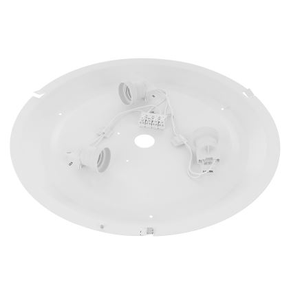 Brilagi - Plafón con sensor CLARE 3xE27/24W/230V diá. 40 cm gris