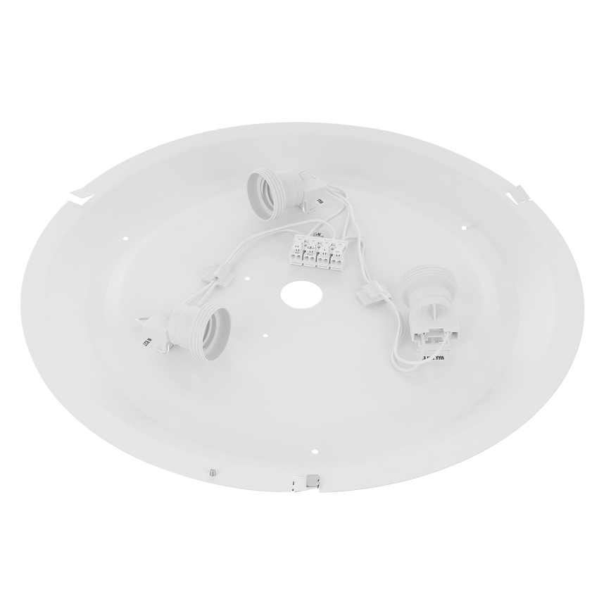 Brilagi - Plafón con sensor CLARE 3xE27/24W/230V diá. 40 cm gris
