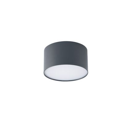 Brilagi - Lámpara de techo para baño FORIS LED/9W/230V Ø 9 cm antracita IP44 CRI 90