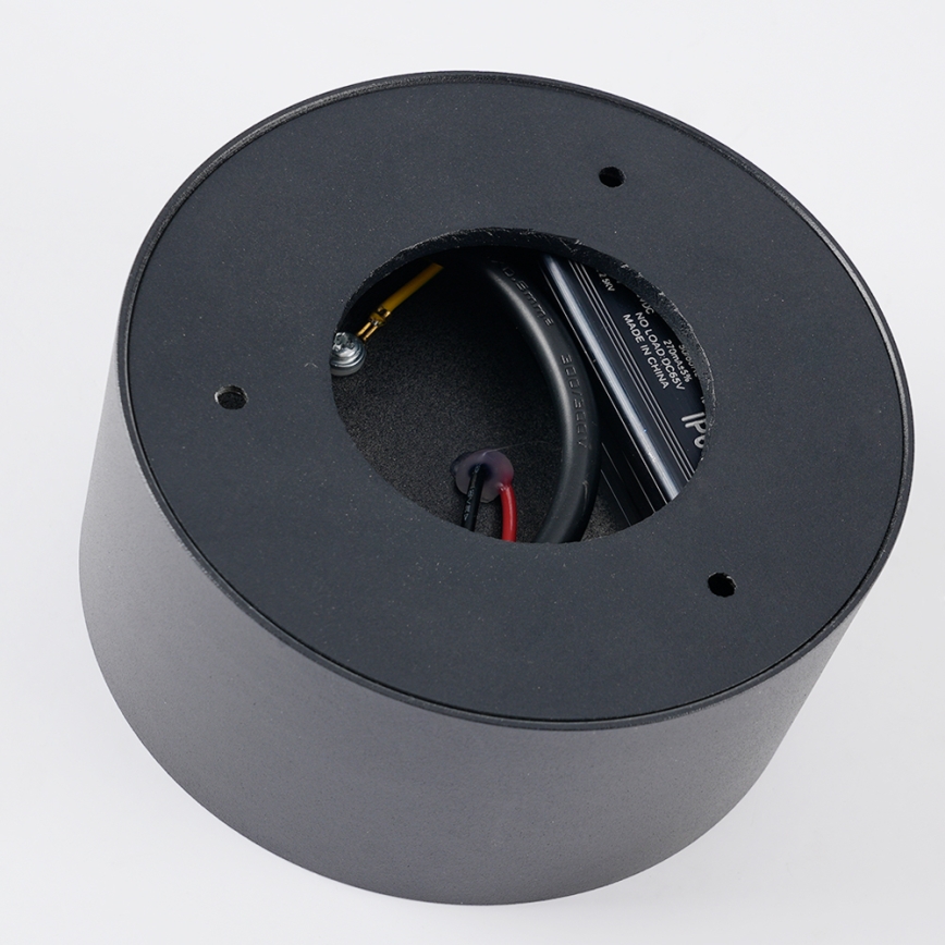 Brilagi - Lámpara de techo para baño FORIS LED/9W/230V Ø 9 cm antracita IP44 CRI 90