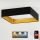 Brilagi - Plafón de techo LED regulable VELVET SQUARE SMART LED/36W/230V 60x60 cm 2700-6500K Wi-Fi Tuya + mando a distancia, negro
