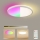 Brilagi - Plafón de techo LED RGBW regulable ULTRA SLIM LED/18W/230V 2700-6500K diámetro 30 cm blanco + mando a distancia