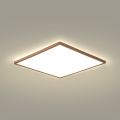 Brilagi - Plafón de techo para baño ULTRA SLIM LED/24W/230V 42x42 cm oro rosa IP54