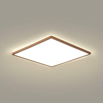 Brilagi - Plafón de techo para baño ULTRA SLIM LED/24W/230V 42x42 cm oro rosa IP54