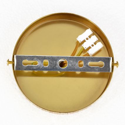 Brilagi - Plafón ECLIPSE 5xE14/10W/230V Ø 38 cm negro/dorado