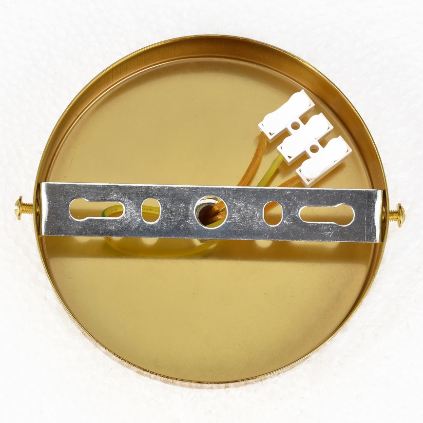 Brilagi - Plafón ECLIPSE 7xE14/10W/230V Ø 48 cm negro/dorado