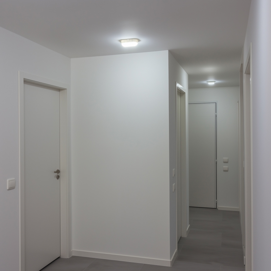 Brilagi - Plafón industrial LED SIMA LED/12W/230V IP65 blanco