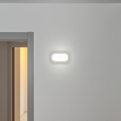Brilagi - Plafón industrial LED SIMA LED/12W/230V IP65 blanco
