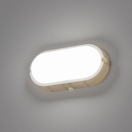 Brilagi - Plafón industrial LED SIMA LED/12W/230V IP65 blanco