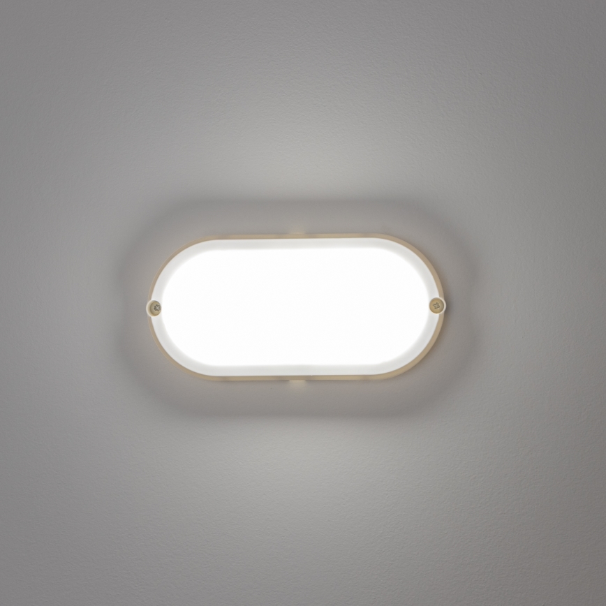 Brilagi - Plafón industrial LED SIMA LED/12W/230V IP65 blanco