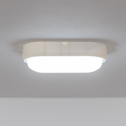 Brilagi - Plafón industrial LED SIMA LED/12W/230V IP65 blanco