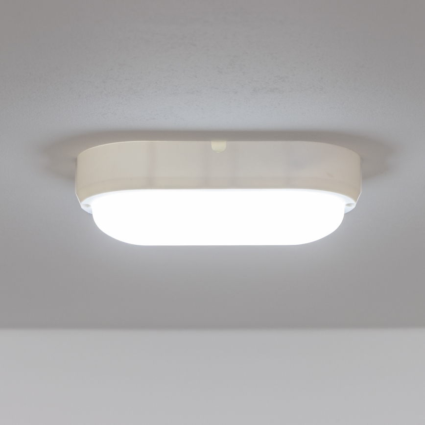 Brilagi - Plafón industrial LED SIMA LED/12W/230V IP65 blanco