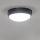 Brilagi - Plafón industrial LED SIMA LED/12W/230V IP65 negro