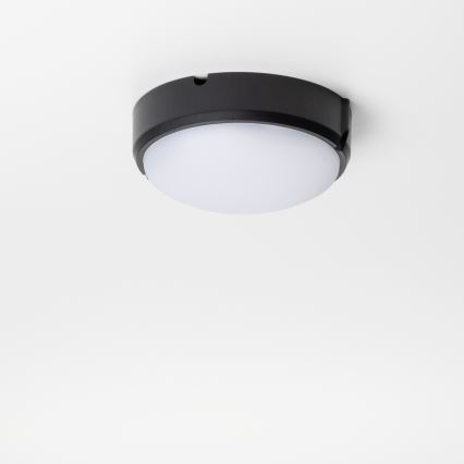 Brilagi - Plafón industrial LED SIMA LED/12W/230V IP65 negro
