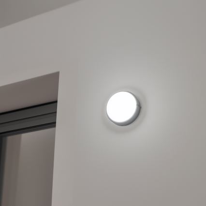 Brilagi - Plafón industrial LED SIMA LED/12W/230V IP65 negro