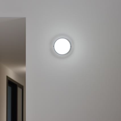 Brilagi - Plafón industrial LED SIMA LED/12W/230V IP65 negro