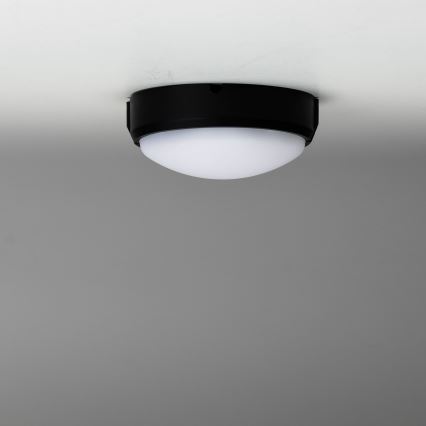 Brilagi - Plafón industrial LED SIMA LED/12W/230V IP65 negro