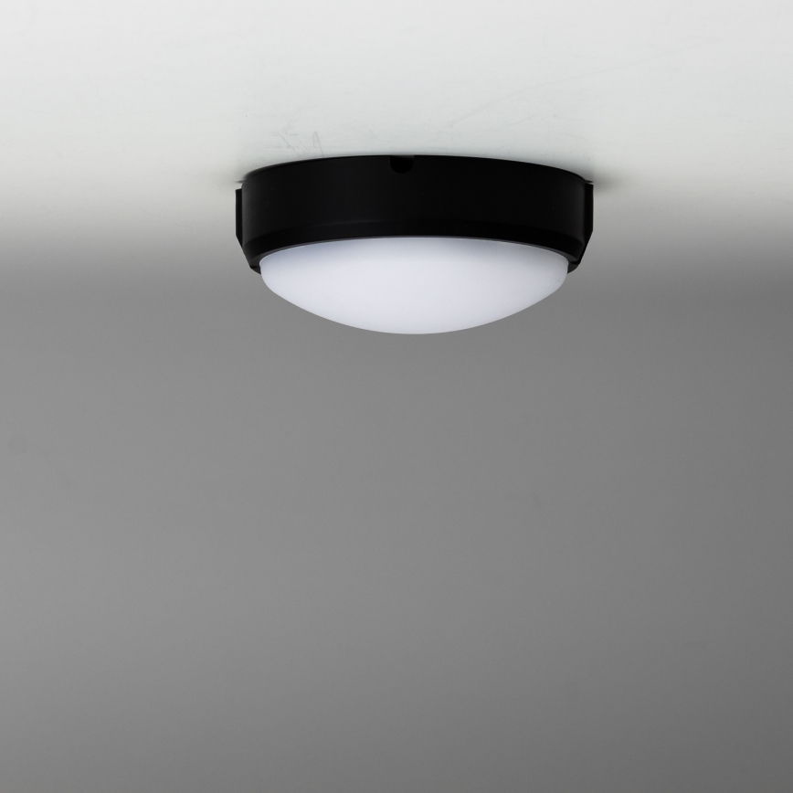 Brilagi - Plafón industrial LED SIMA LED/12W/230V IP65 negro
