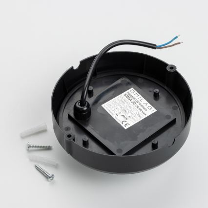Brilagi - Plafón industrial LED SIMA LED/12W/230V IP65 negro