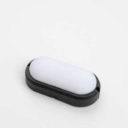Brilagi - Plafón industrial LED SIMA LED/12W/230V IP65 negro
