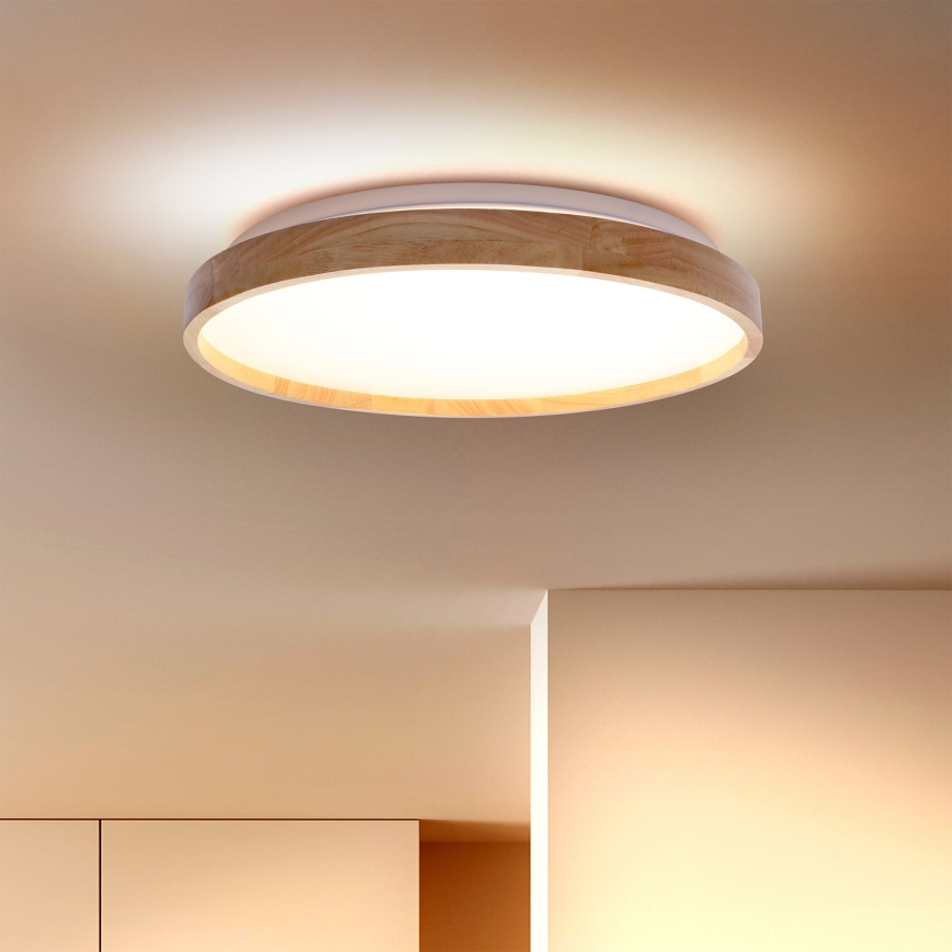Brilagi - Plafón LED ALSON LED/24W/230V roble