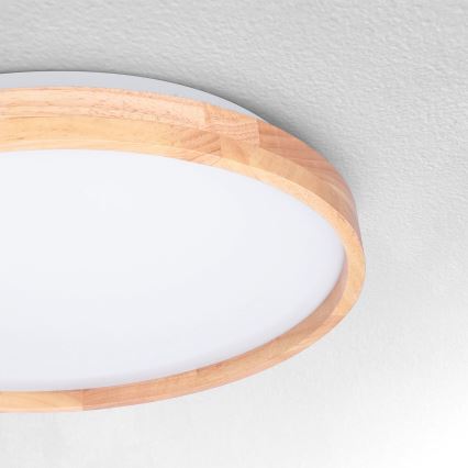 Brilagi - Plafón LED ALSON LED/24W/230V roble