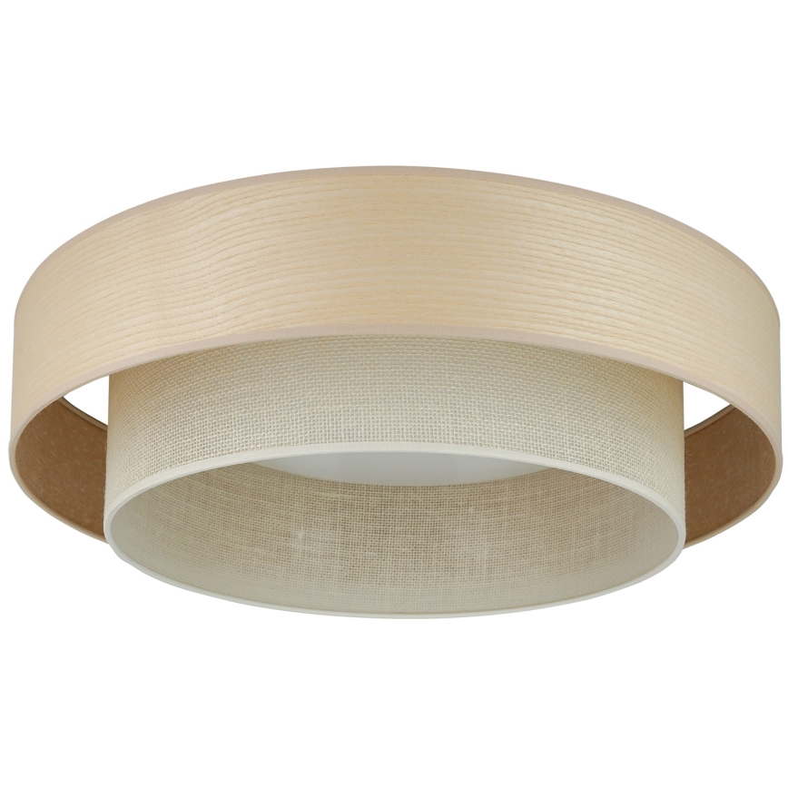 Brilagi - Plafón LED ARIZONA BOHO LED/26W/230V diá. 60 cm beige
