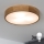 Brilagi - Plafón LED CARVALHO 3xE27/60W/230V roble diá. 47,5 cm