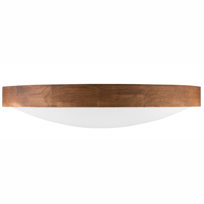 Brilagi - Plafón LED CARVALHO SLIM 3xE27/60W/230V roble cereza diá. 47 cm