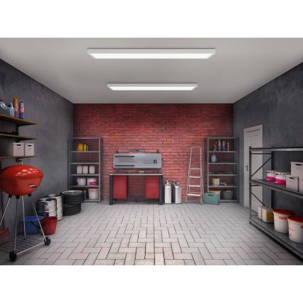 Brilagi - Plafón LED de baño FRAME LED/40W/230V 120x30 cm IP44 blanco