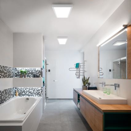 Brilagi - Plafón LED de baño FRAME LED/40W/230V 120x30 cm IP44 blanco