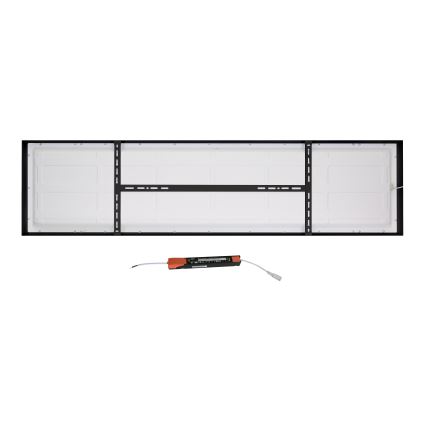 Brilagi- Plafón LED de baño FRAME LED/40W/230V 120x30 cm IP44 negro