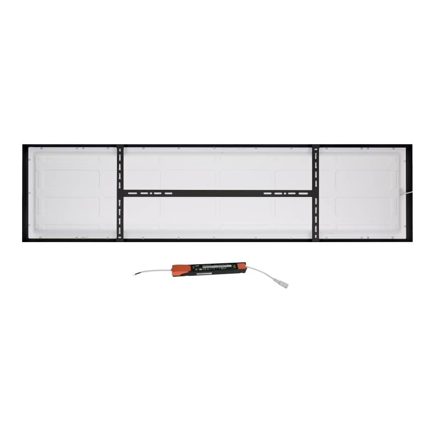 Brilagi- Plafón LED de baño FRAME LED/40W/230V 120x30 cm IP44 negro
