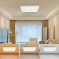 Brilagi - Plafón LED de baño FRAME LED/50W/230V 60x60 cm 3000/4000/6000K IP44 blanco