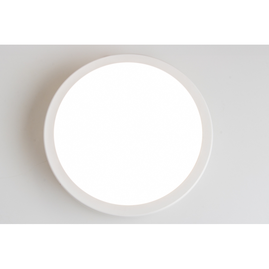 Brilagi - Plafón LED de baño PERA LED/18W/230V diá. 22 cm IP65 blanco