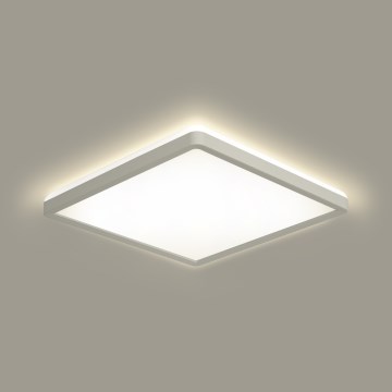 Brilagi - Plafón LED de baño ULTRA SLIM LED/18W/230V 30x30 cm blanco IP54