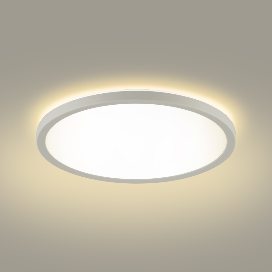 Brilagi - Plafón LED de baño ULTRA SLIM LED/18W/230V diá. 30 cm blanco IP54