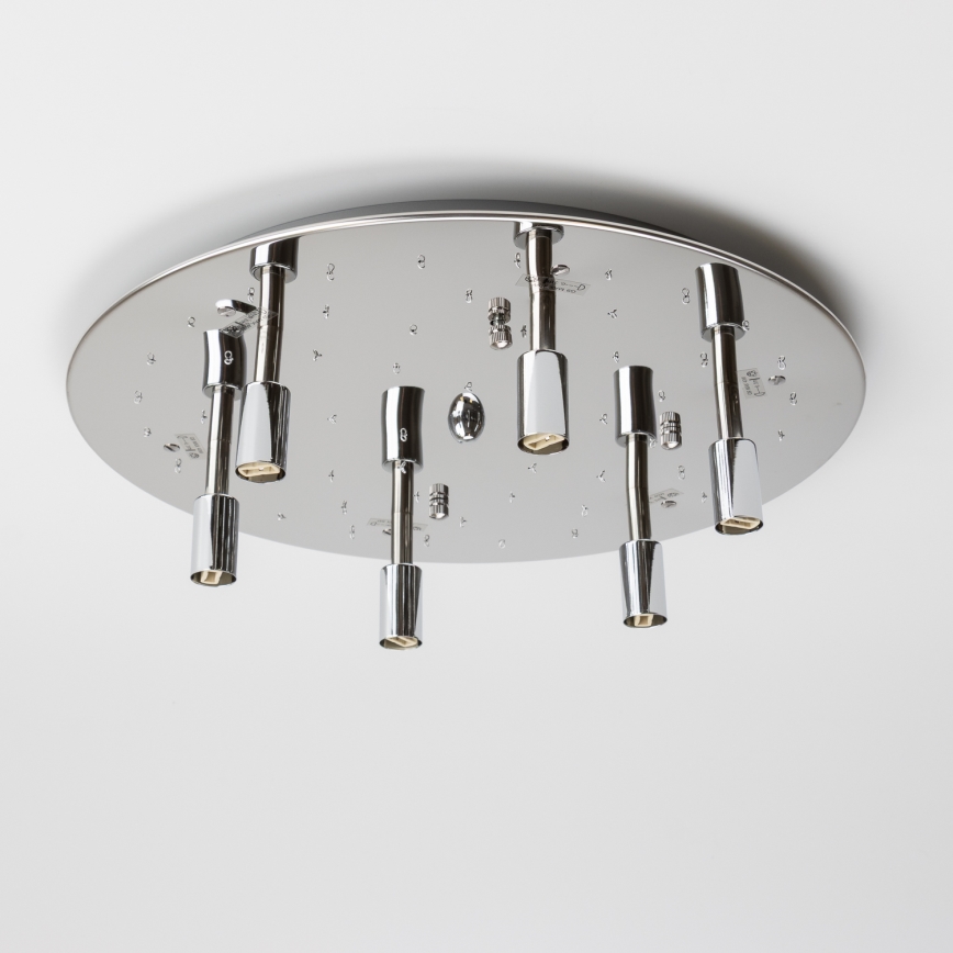 Brilagi - Plafón LED de cristal JEWEL 6xG9/42W/230V