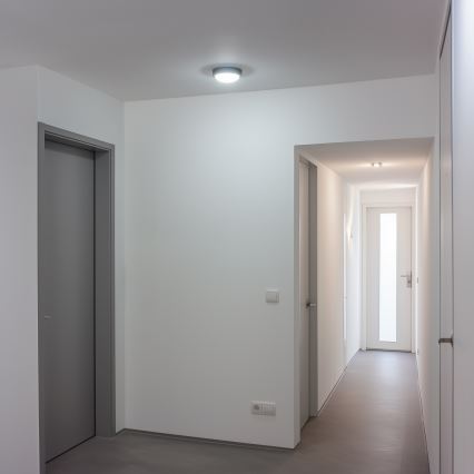 Brilagi - Plafón LED de exterior LED/13W/230V diá. 17 cm IP54 antracita