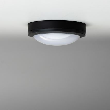 Brilagi - Plafón LED de exterior LED/13W/230V diá. 17 cm IP54 antracita