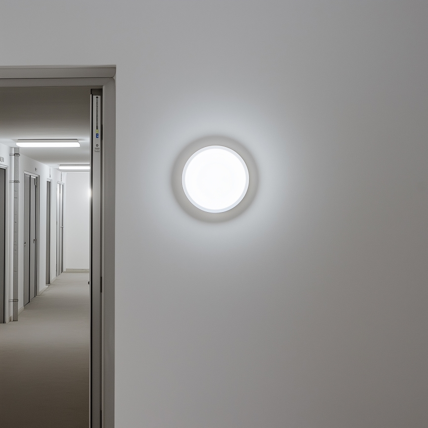 Brilagi - Plafón LED de exterior LED/13W/230V diá. 17 cm IP54