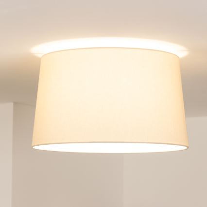Brilagi - Plafón LED de superficie CERIA 1xE27/40W/230V, diámetro 45 cm, beige