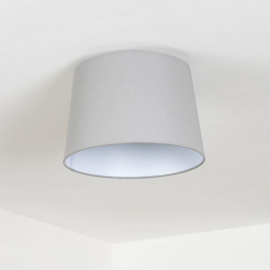 Brilagi - Plafón LED de superficie CERIA 1xE27/40W/230V Ø 30 cm gris