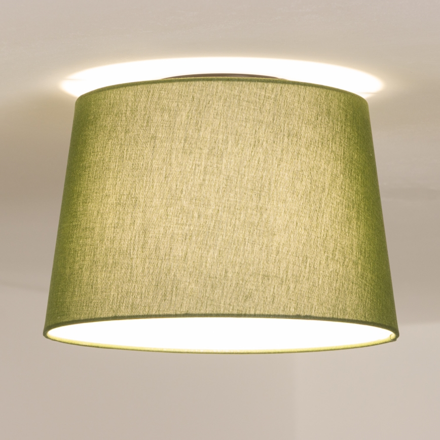 Brilagi - Plafón LED de superficie CERIA 1xE27/40W/230V Ø 30 cm verde