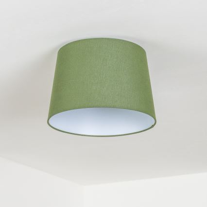 Brilagi - Plafón LED de superficie CERIA 1xE27/40W/230V Ø 30 cm verde