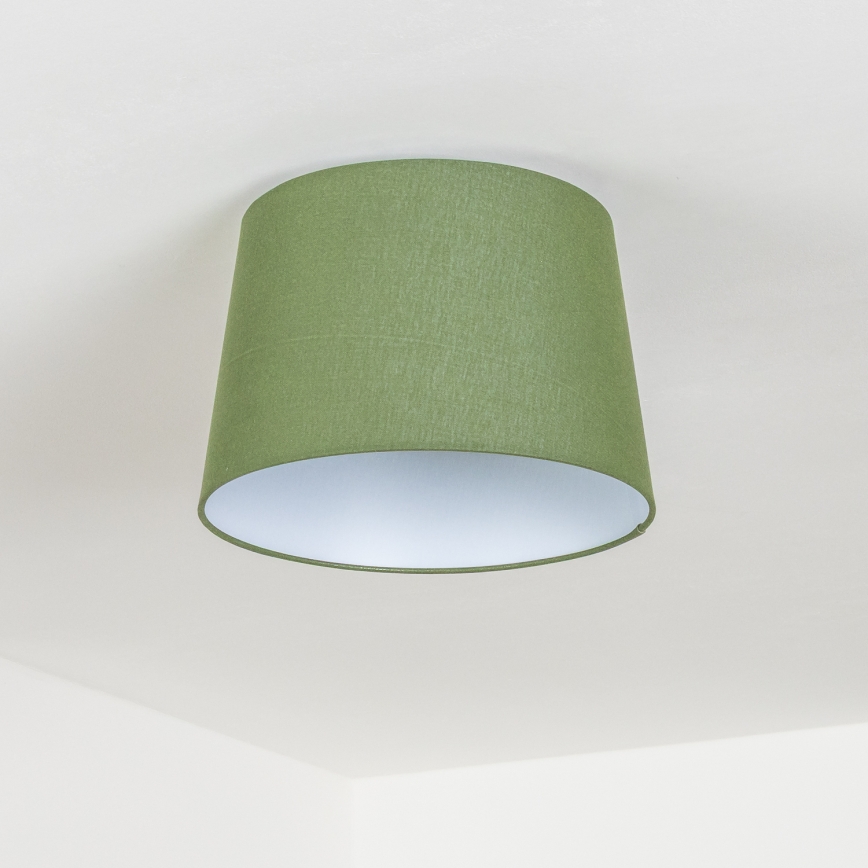 Brilagi - Plafón LED de superficie CERIA 1xE27/40W/230V Ø 30 cm verde