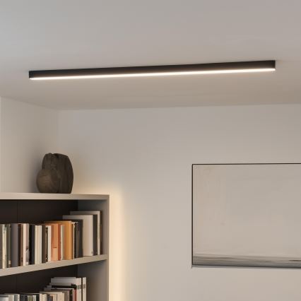 Brilagi - Plafón LED de techo de superficie FULLDAY LED/30/40/50W/230V 2700/4000/6000K 150 cm UGR19 negro