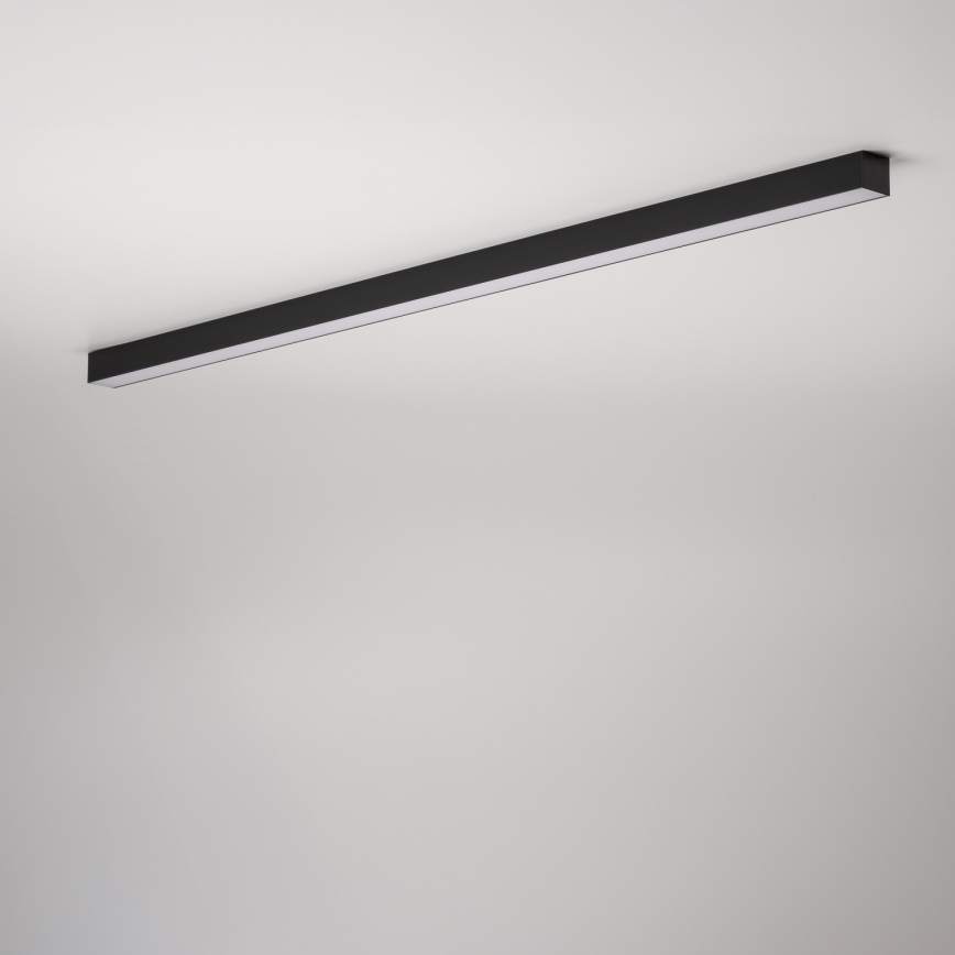 Brilagi - Plafón LED de techo de superficie FULLDAY LED/30/40/50W/230V 2700/4000/6000K 150 cm UGR19 negro