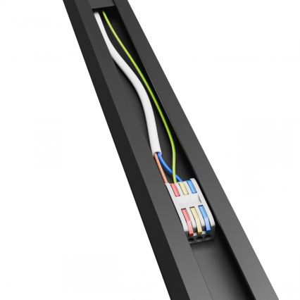 Brilagi - Plafón LED de techo de superficie FULLDAY LED/30/40/50W/230V 2700/4000/6000K 150 cm UGR19 negro